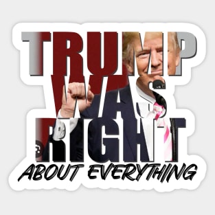 Trump Supporter Sticker